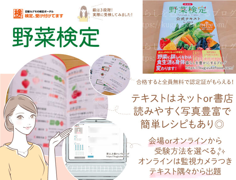 野菜検定試験のテキスト